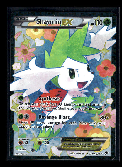 Shaymin EX (Full Art) RC21/RC25 Legendary Treasures: Radiant Collection