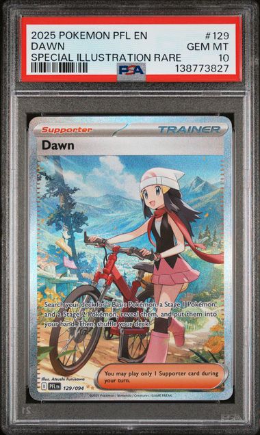 PSA 10 - Dawn 129/125 - Phantasmal Flames