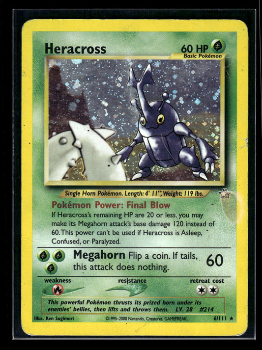 Heracross 006/111 Neo Genesis