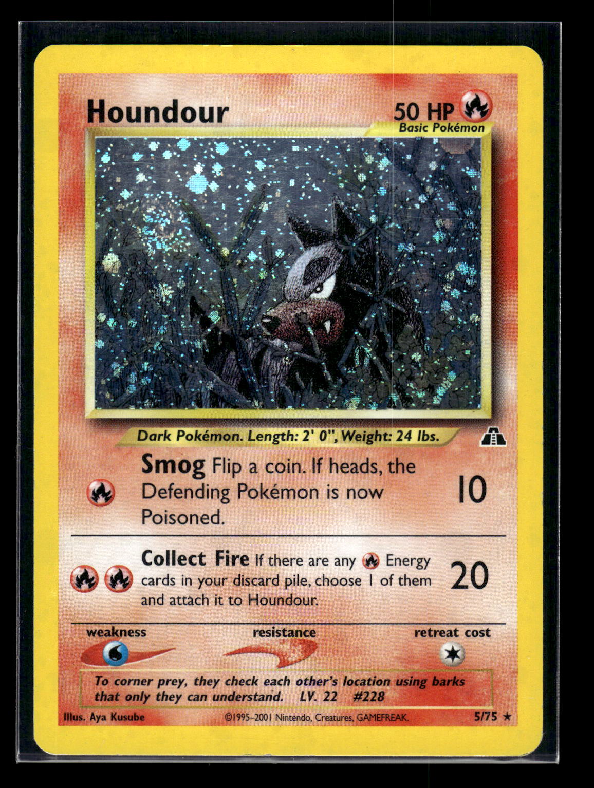 Houndour (5) 05/75 Neo Discovery