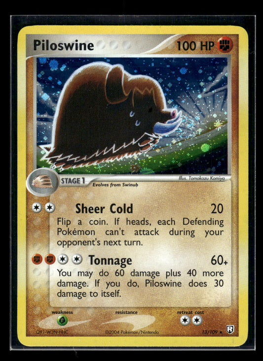 Piloswine 13/109 Team Rocket Returns