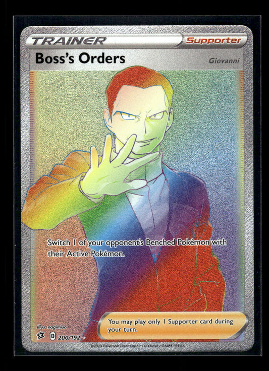 Boss's Orders (Secret) 200/192 SWSH02: Rebel Clash