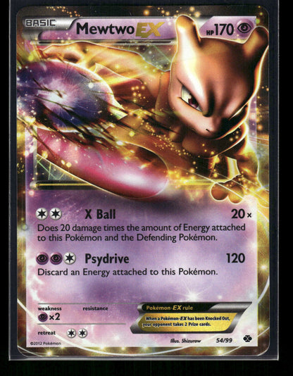 Mewtwo EX 54/113 Legendary Treasures