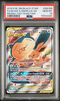 PSA 10 - Eevee & Snorlax GX SM169 - Tag Team Tins Promo