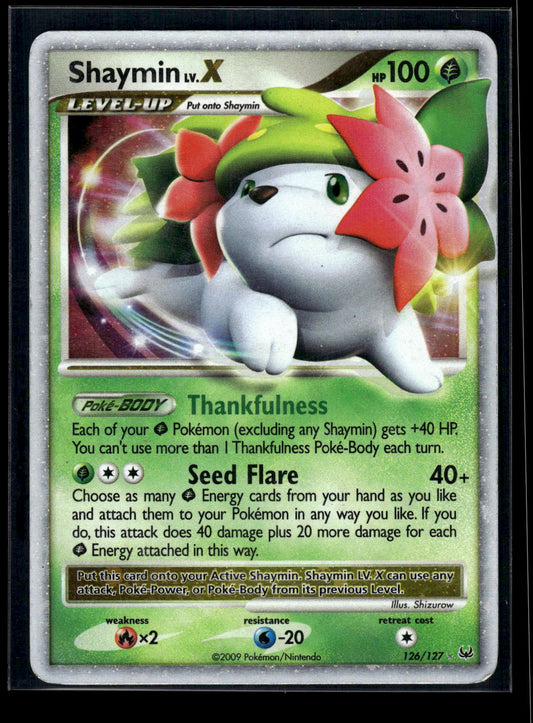 Shaymin Lv.X (Land Forme) 126/127 Platinum