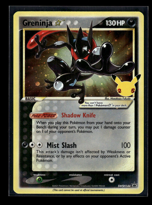 Greninja Star SWSH144 SWSH: Sword & Shield Promo Cards