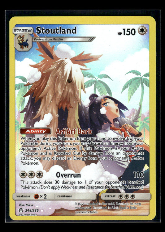 Stoutland (Secret) 248/236 SM - Cosmic Eclipse