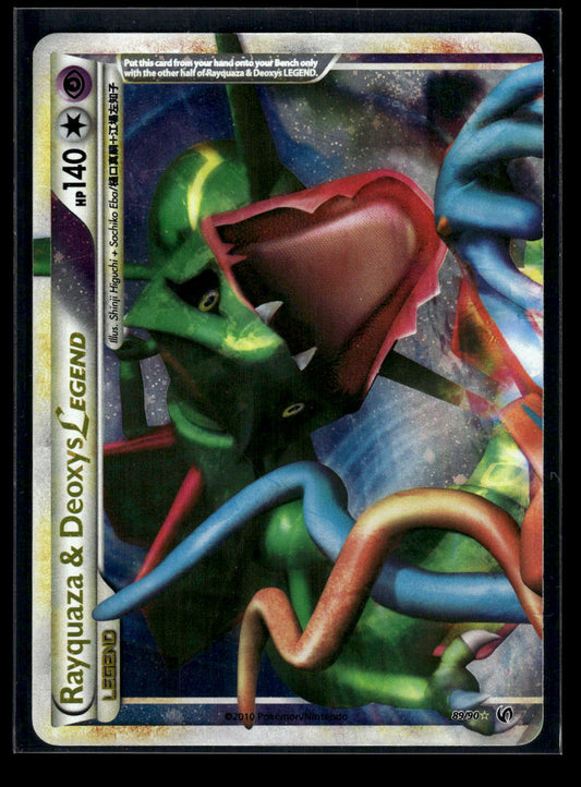 Rayquaza & Deoxys Legend (Top) 89/90 Undaunted
