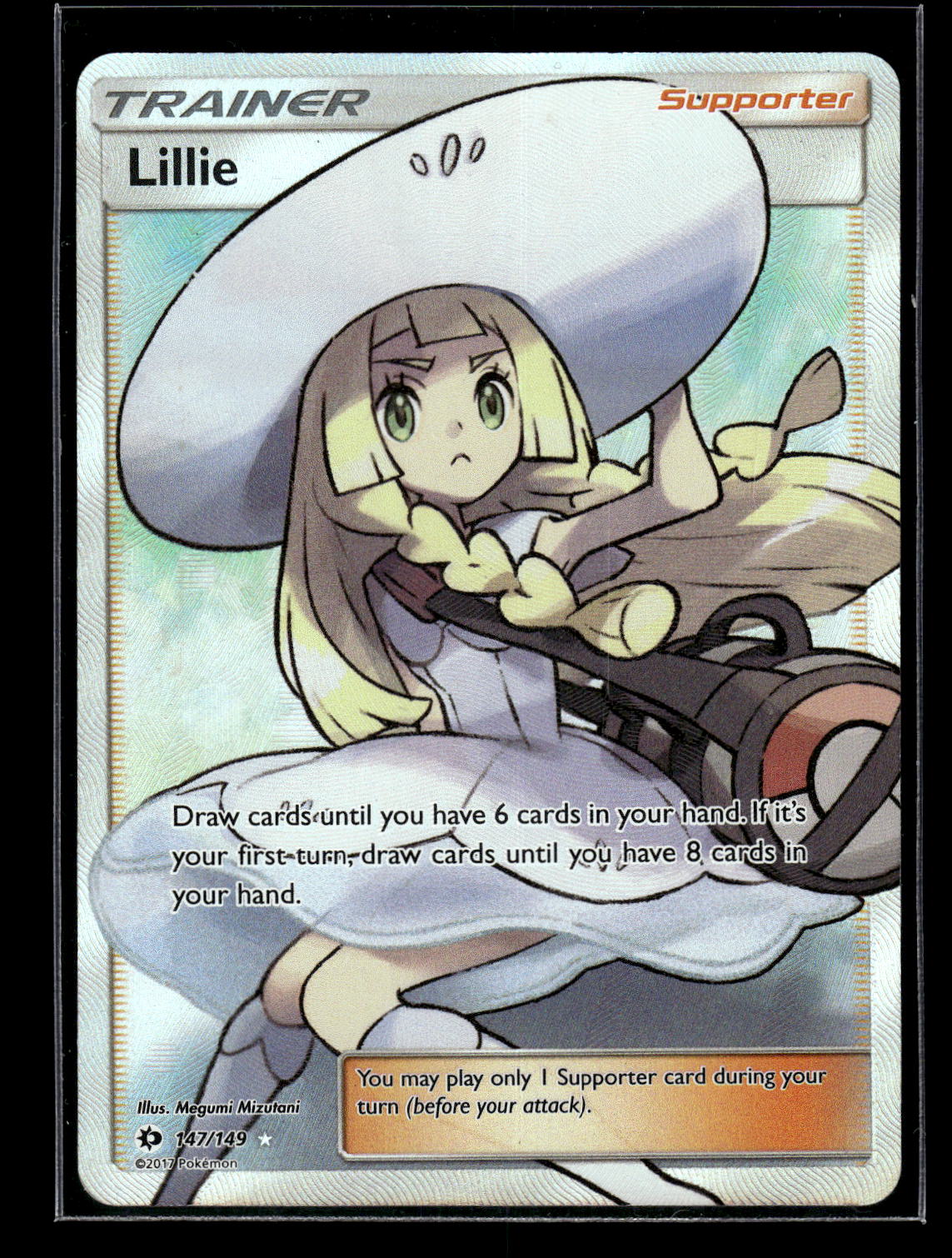 Lillie (Full Art) 147/149 SM Base Set