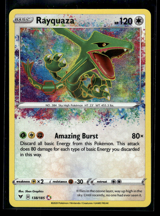Rayquaza 138/185 SWSH04: Vivid Voltage