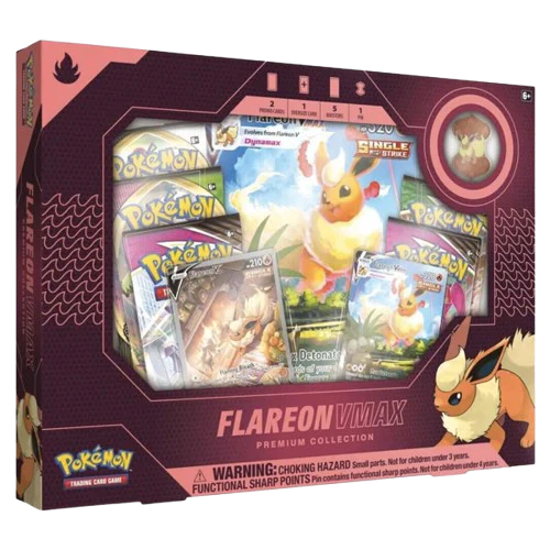 Pokémon TCG: Flareon VMAX Premium Collection EU Version