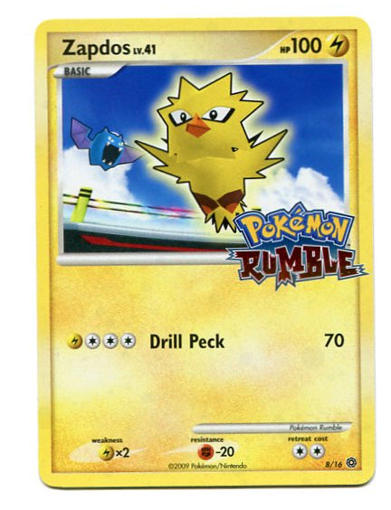 Pokémon Rumble - Zapdos Lv. 41 8/16