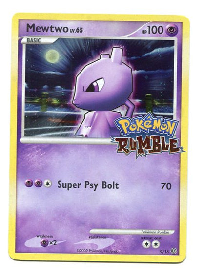 Pokémon Rumble - Mewtwo Lv. 65 9/16