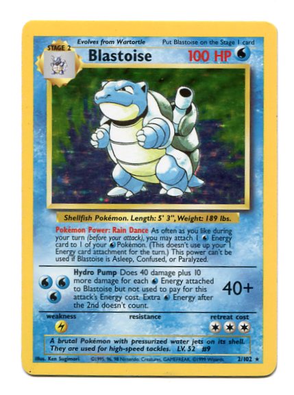 Base Set - Blastoise 2/102