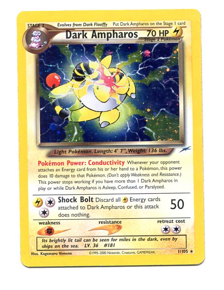 Neo Destiny - Dark Ampharos 1/105