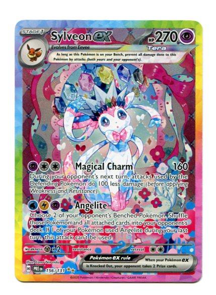Prismatic Evolutions - Sylveon ex 156/131