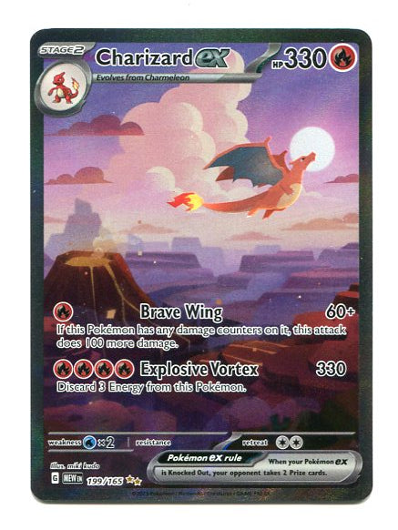 Pokémon 151 - Charizard ex 199/165
