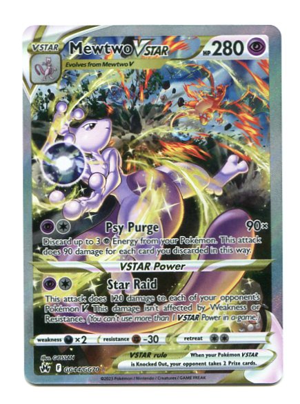 Crown Zenith - Mewtwo Vstar GG44/GG70