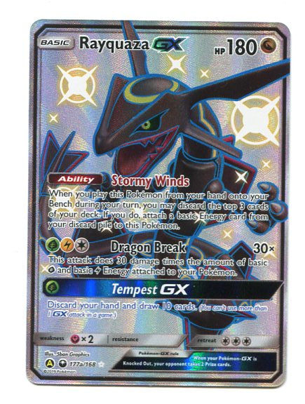 Promo - Rayquaza GX 177a/168
