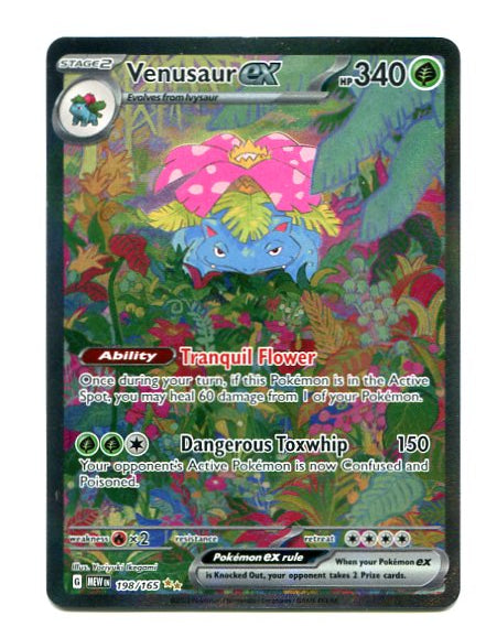 Pokémon 151 - Venusaur ex 198/165