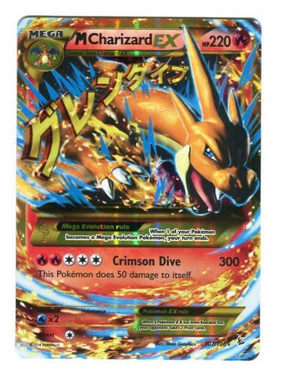 XY Flashfire - MCharizard EX 107/106