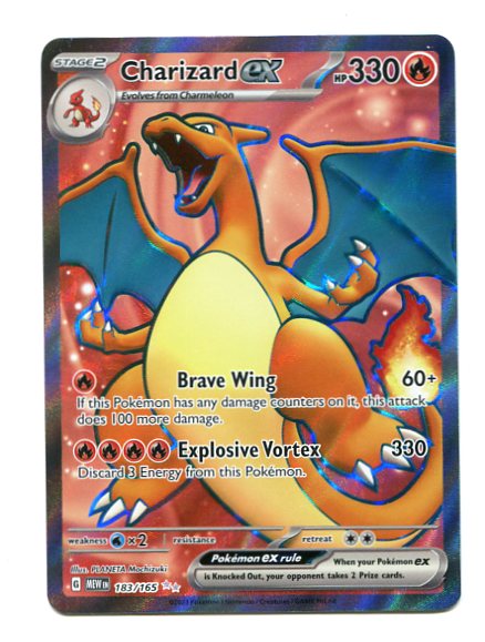 Pokémon 151 - Charizard ex 183/165