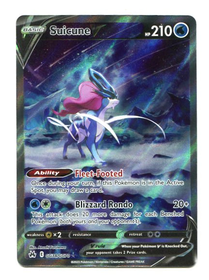 Crown Zenith - Suicune GG38/GG70