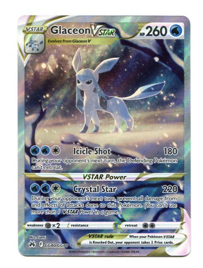Crown Zenith - Glaceon Vstar GG40/GG70