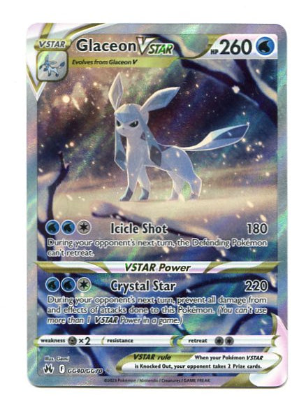 Crown Zenith - Glaceon Vstar GG40/GG70