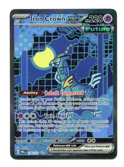 Prismatic Evolutions - Iron Crown ex 158/131