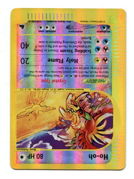 Skyridge - Ho-oh 149/144 - Reverse Crystal