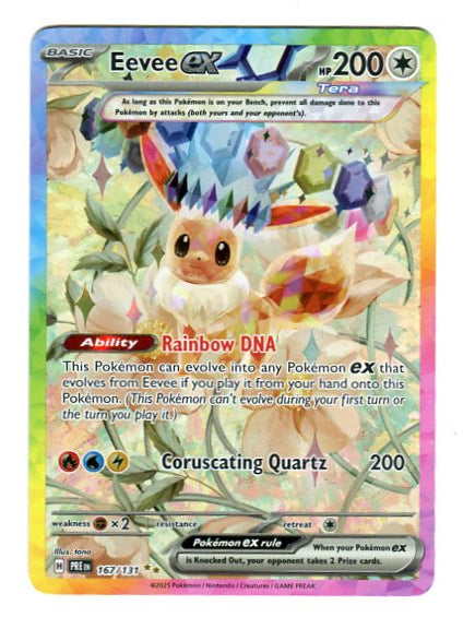 Prismatic Evolutions - Eevee ex 167/131