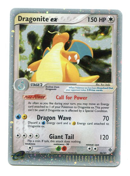 EX Dragon - Dragonite ex 90/97