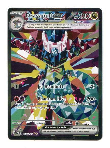 Prismatic Evolutions - Dragapult ex 165/131