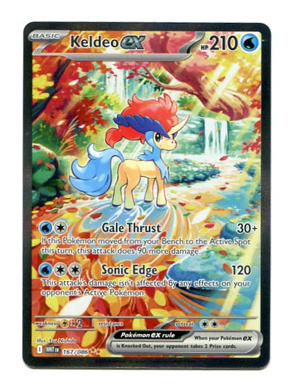 White Flare - Keldeo ex 167/086
