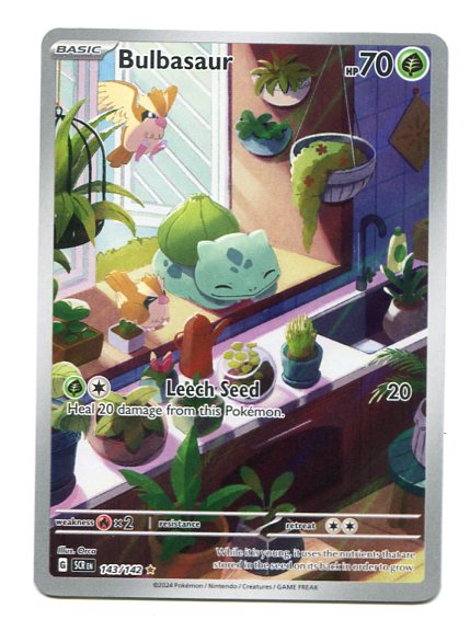 Stellar Crown - Bulbasaur 143/142