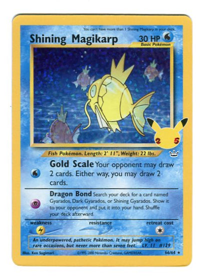 Celebrations - Shining Magikarp 66/64
