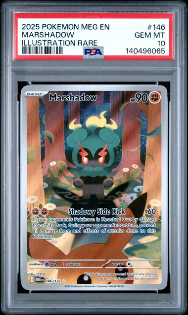 PSA 10 - Marshadow 146/132 - Mega Evolution