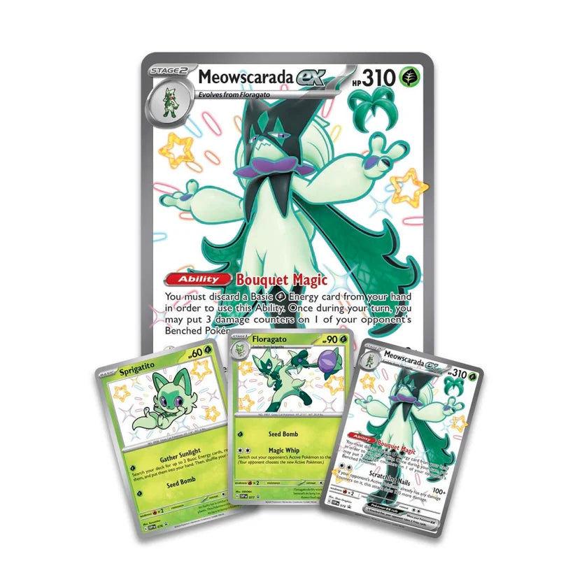 Pokémon TCG Scarlet & Violet: Paldean Fates Premium Collection Box - Meowscarada ex