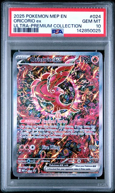 PSA 10 - Oricorio MEP 024 - Mega Evolution Promo