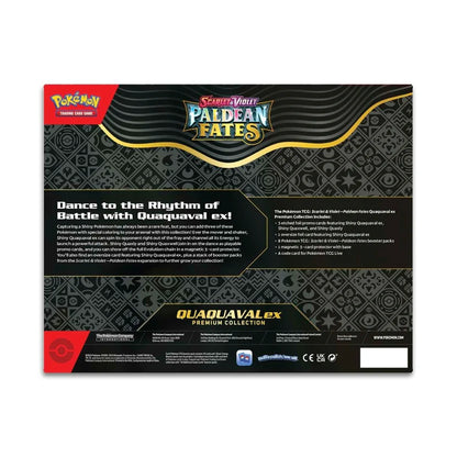 Pokémon TCG Scarlet & Violet: Paldean Fates Premium Collection Box - Quaquaval ex