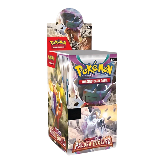 Pokémon Scarlet & Violet: Paldea Evolved - HALF BOOSTER BOX 18 PACKS