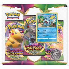 Pokemon TCG Sword & Shield: Vivid Voltage 3-Pack Blister - Sobble