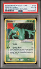 PSA 4 - Treecko Gold Star 109/109 - Team Rocket Returns