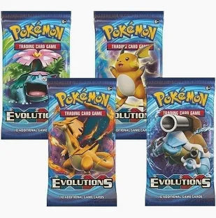Pokémon TCG XY: Evolutions Booster Pack - Artset - 4st Boosters