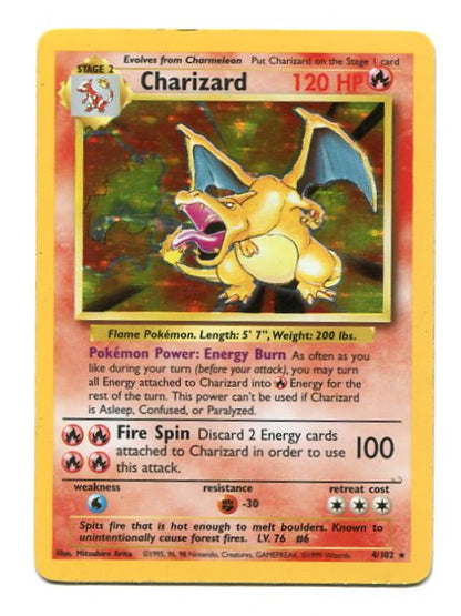 Base Set - Charizard 4/102